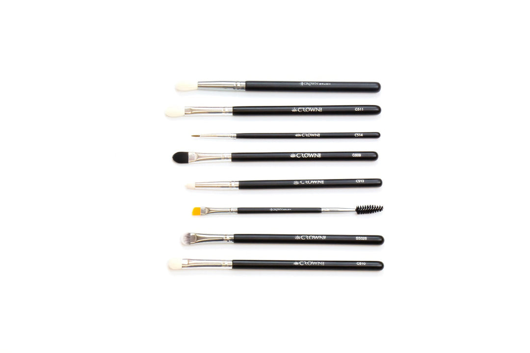 Eye Makeup Brush Set - Crownbrush 