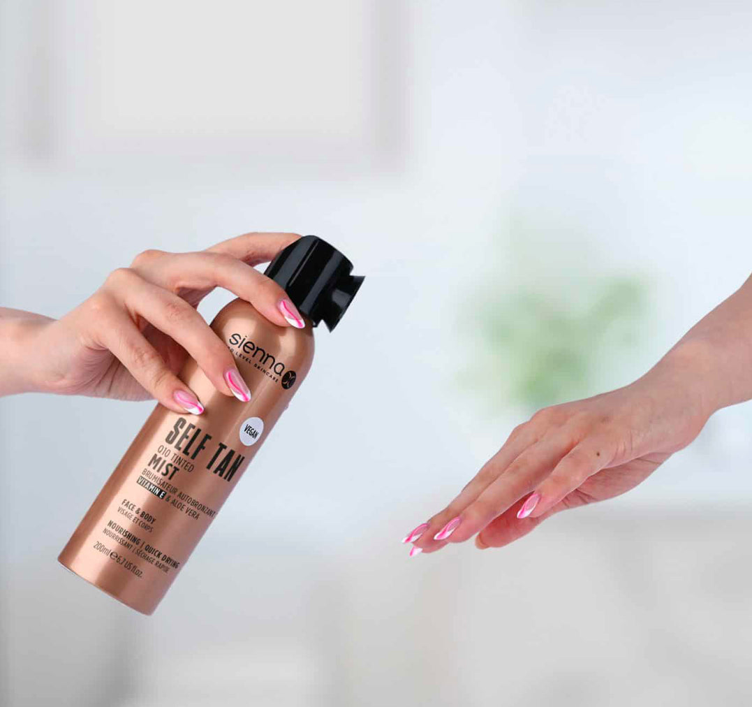 Sienna X Q10 Tinted Tan Mist