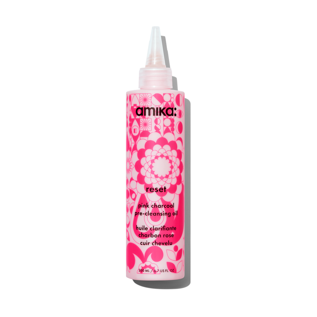 Amika Reset Pink Charcoal Scalp Cleansing Oil 200ml