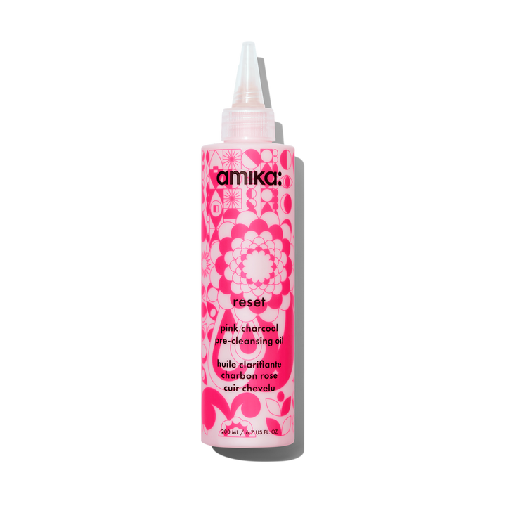 Amika Reset Pink Charcoal Scalp Cleansing Oil 200ml