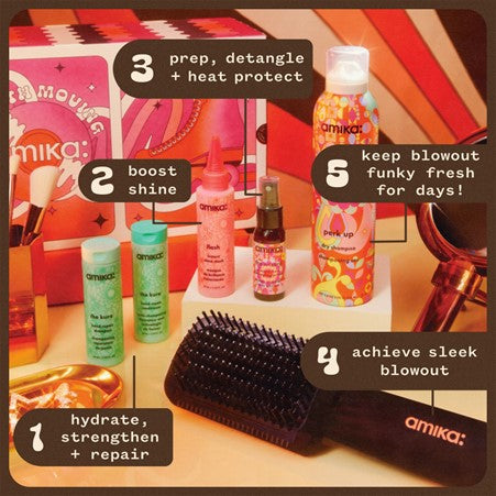 Amika Smooth Talker Set -  5 FREE HAIR PRODUCTS INCLUDED