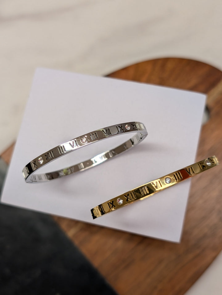 When in Rome Silver Bangle