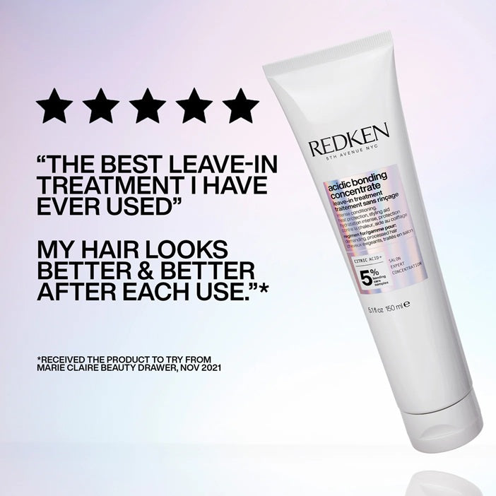 Redken Acidic Bonding Concentrate Leave-In with five-star review
