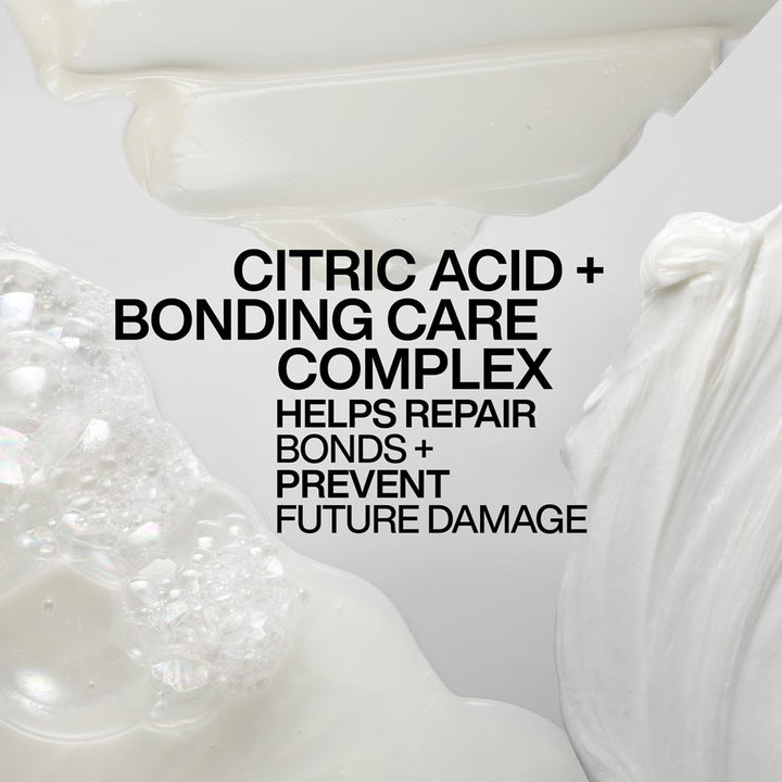 Redken ABC texture: citric acid and bonding care complex help repair bonds
