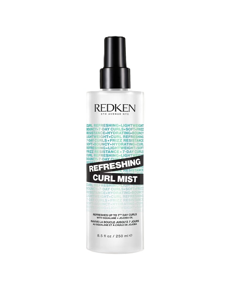 Redken Refreshing Curl Mist 250ml spray bottle for curls