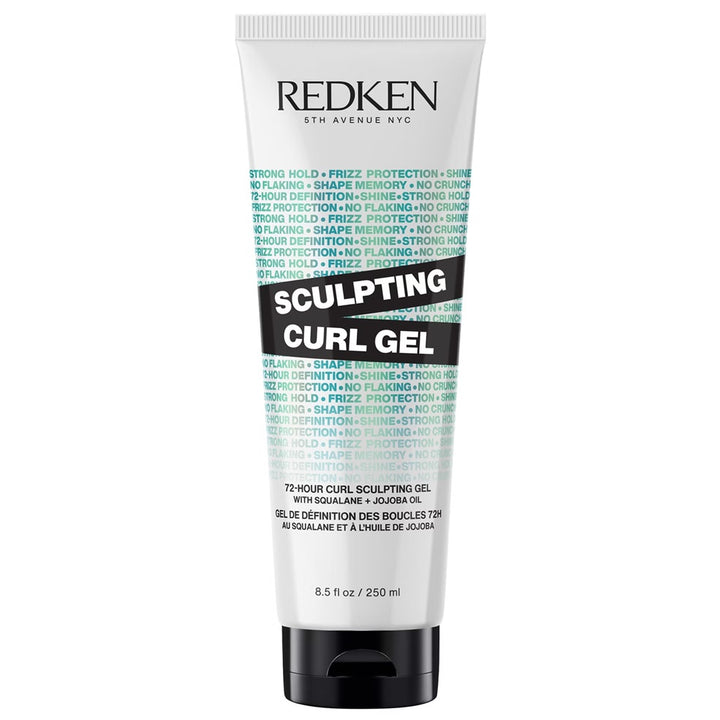 Redken Sculpting Curl Gel 250ml tube with squalane and jojoba oil